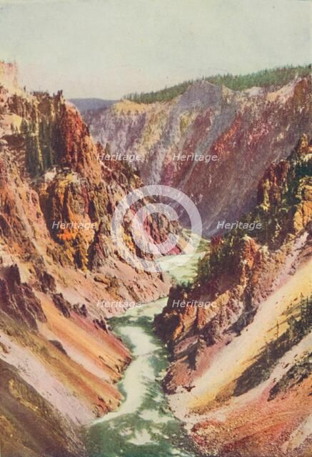 'The Yellowstone River', 1916. Artist: Unknown.