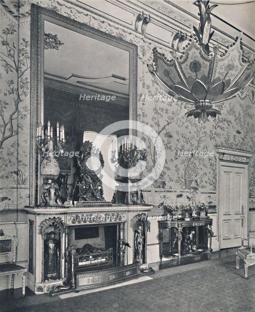 'The Yellow Drawing Room, Buckingham Palace', 1939. Artist: Unknown.