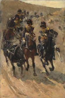 The Yellow Riders, 1885-1886. Creator: George Hendrik Breitner