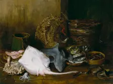 The Yield of the Waters, 1878. Creator: William Merritt Chase