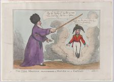 The York Magician Transforming a Foot-Boy to a Captain, February 25, 1809., February 25, 1809. Creator: Thomas Rowlandson