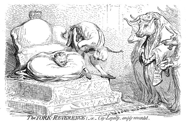 'The York Reverence or City Loyalty, Amply Rewarded', 1796. Artist: Unknown