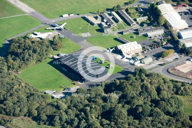 The Yorkshire Air Museum, formerly RAF Elvington, a World War Two airfield, Elvington, York, 2017. Creator: Historic England.
