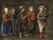 The Young Musicians, 1640. Creator: Antoine Le Nain