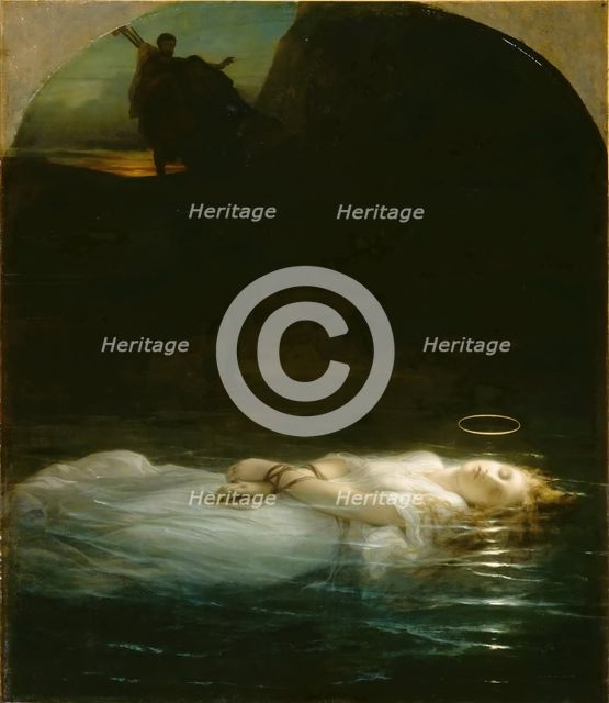 The Young Martyr (La Jeune Martyre), 1855.