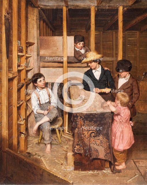 The Young Mechanic, 1848. Creator: Allan Smith.