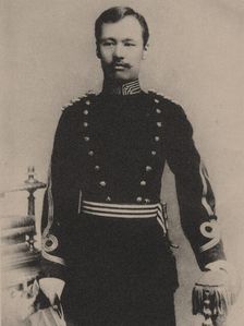 The young Mori Ogai (1862-1922) in Germany after his appointment to first class military doctor, 188 Creator: Anonymous