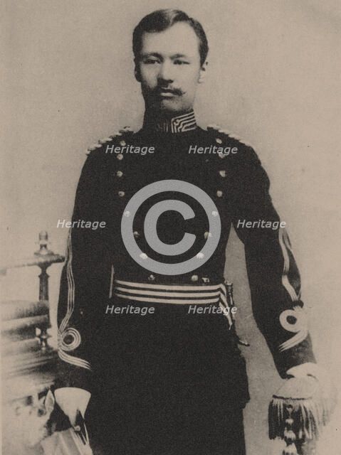 The young Mori Ogai (1862-1922) in Germany after his appointment to first class military doctor, 188 Creator: Anonymous.