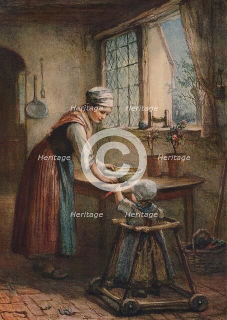 'The Young Mother', c1887. Artist: Hugh Carter.