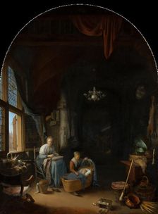 The Young Mother. Creator: Gerrit Dou