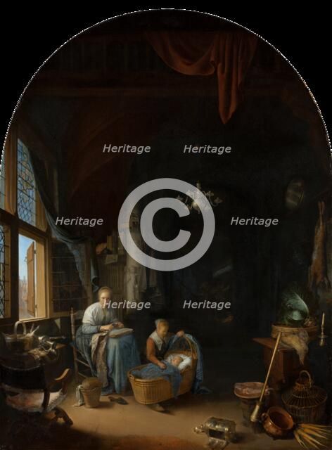 The Young Mother. Creator: Gerrit Dou.