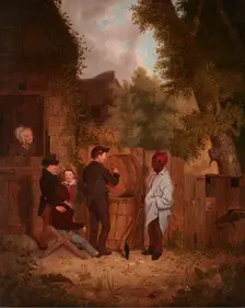 The Young Artist, 1840. Creator: Thomas Mickell Burnham