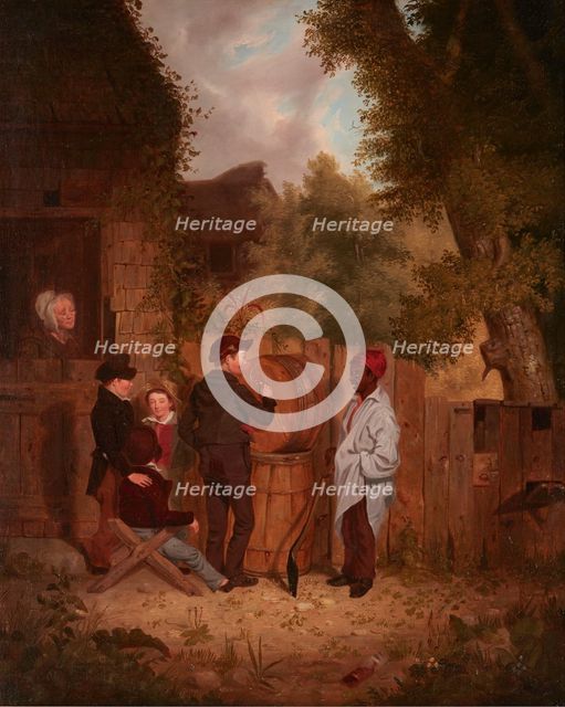 The Young Artist, 1840. Creator: Thomas Mickell Burnham.