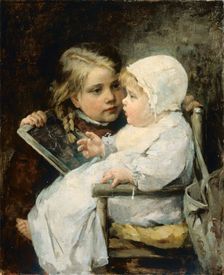 The Young Artist, 1885. Creator: Ellen Kendall Baker