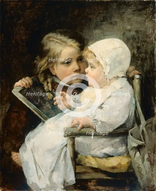 The Young Artist, 1885. Creator: Ellen Kendall Baker.