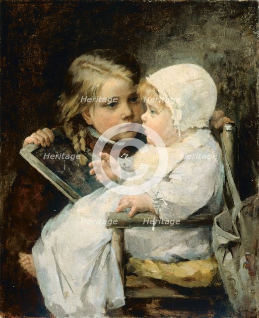 The Young Artist, 1885. Creator: Ellen Kendall Baker.