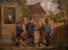 The Young Artist, c1840. Creator: Thomas Mickell Burnham