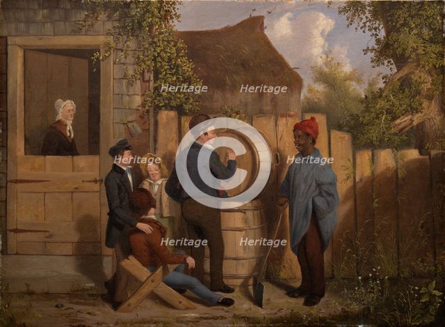 The Young Artist, c1840. Creator: Thomas Mickell Burnham.