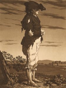 The Young Beggars, c. 1800 . Creator: Karl Ludwig Bernhard Buchhorn (German, 1770-1856)