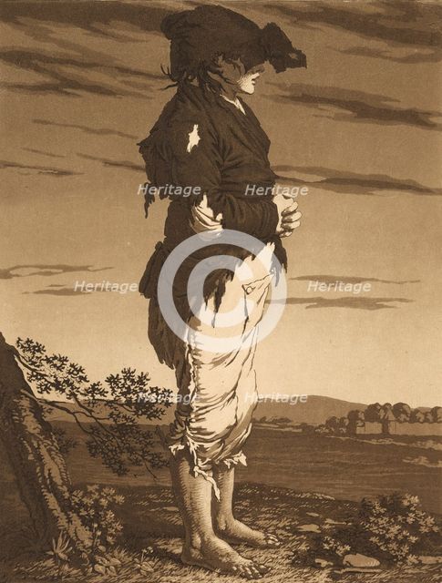 The Young Beggars, c. 1800 . Creator: Karl Ludwig Bernhard Buchhorn (German, 1770-1856).