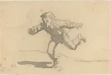 The Young Courier. Creator: Honore Daumier