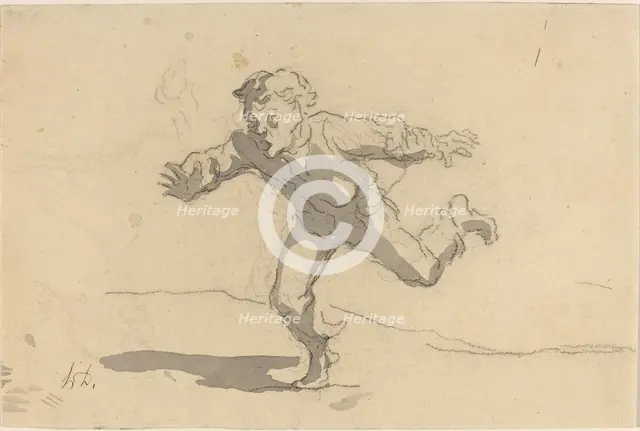 The Young Courier. Creator: Honore Daumier.