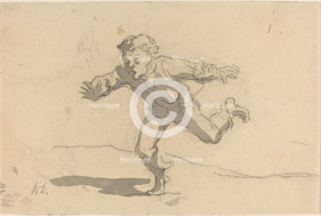 The Young Courier. Creator: Honore Daumier.