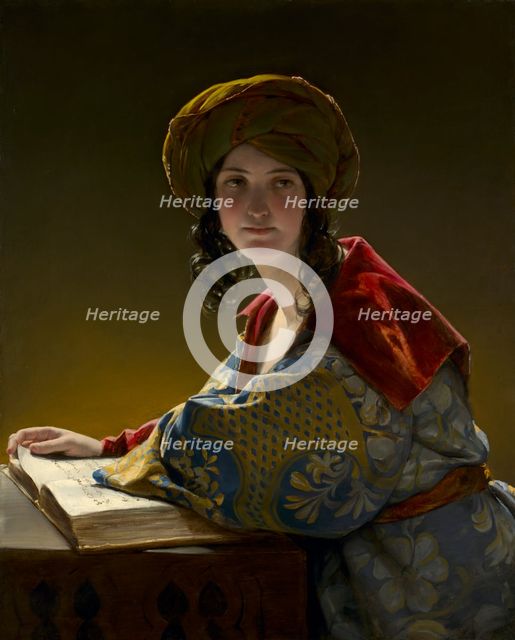 The Young Eastern Woman, 1838. Creator: Friedrich Amerling (Austrian, 1803-1887).