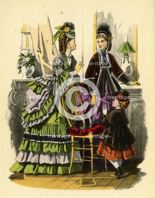 'The Young Englishwoman, 1871', 1943. Creator: Unknown.