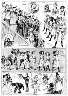 The Young Helpers League at the Royal Albert Hall, 1898. Creator: Carl Hentschel