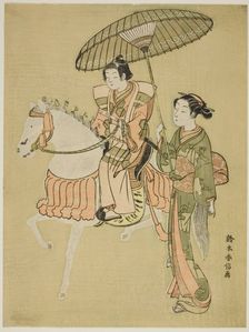The Young Horseman, c. 1766/67. Creator: Suzuki Harunobu