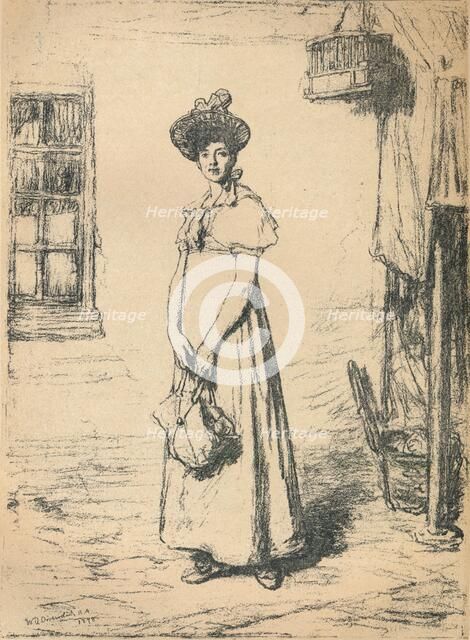 'The Young Housewife Study', c1878. Creator: William Quiller Orchardson.