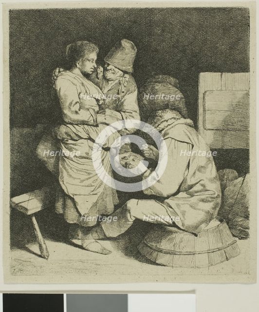 The Young Innkeeper, c.1650. Creator: Cornelis Bega.