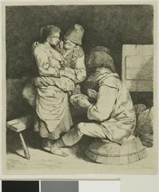 The Young Innkeeper, c.1650. Creator: Cornelis Bega