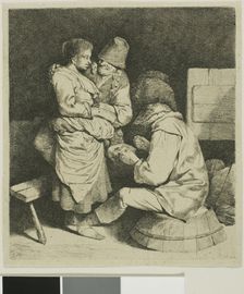 The Young Innkeeper, c.1650. Creator: Cornelis Bega
