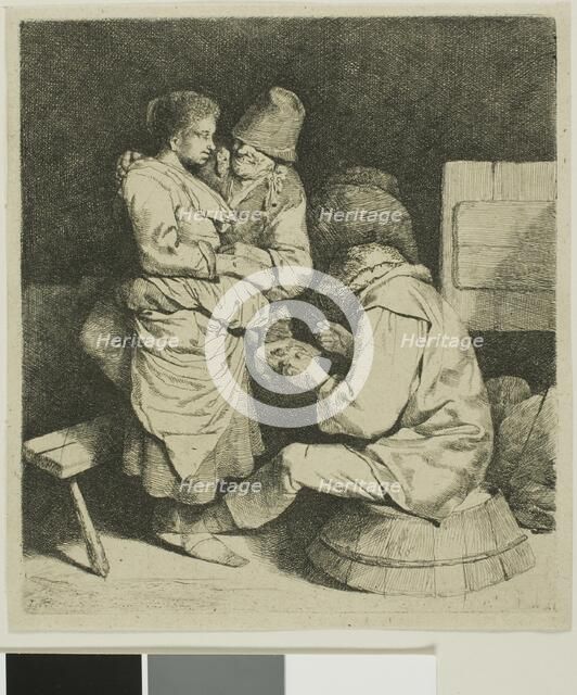 The Young Innkeeper, c.1650. Creator: Cornelis Bega.