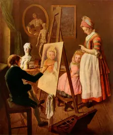 The Young Painter 1760s, (1965). Creator: Ivan Ivanovic Firsov