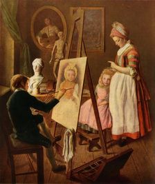 The Young Painter 1760s, (1965). Creator: Ivan Ivanovic Firsov