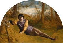The Young Poet, 1849. Creator: Arthur Hughes