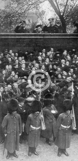 'The Young Princes Watching the Proclamation', 1910. Artist: Unknown