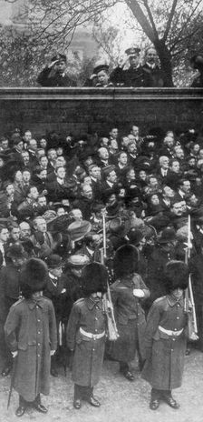 The Young Princes Watching the Proclamation 1910