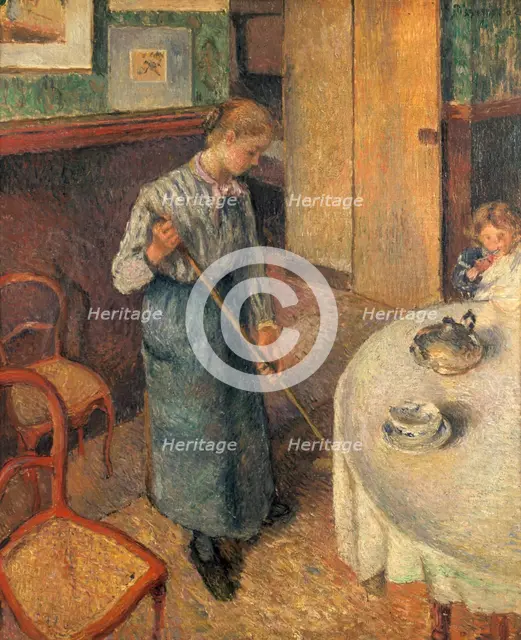 'The Young Servant', 1882. Artist: Camille Pissarro
