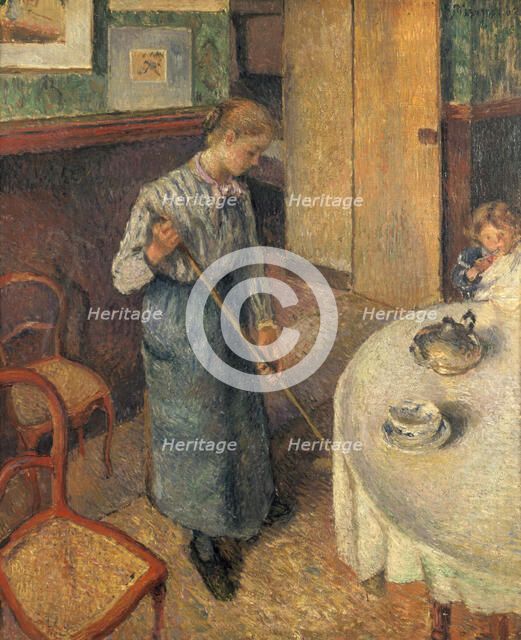 'The Young Servant', 1882. Artist: Camille Pissarro