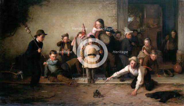 The Young Volunteers, 1871. Creator: Thomas Webster.