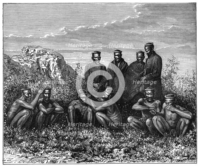 The Zulu, South Africa, c1890. Artist: Unknown