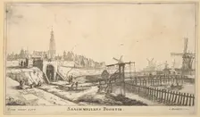 The Zaagmolen Gate, 17th century. Creator: Reinier Zeeman