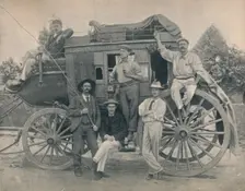 The Zambesi Coach c1900. Creator: Unknown
