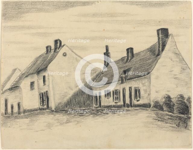 The Zandmennik House, c. 1879/1880. Creator: Vincent van Gogh.