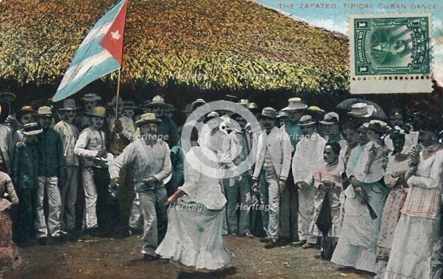 'The Zapateo Tipical Cuban Dance', c1910. Creator: Unknown.
