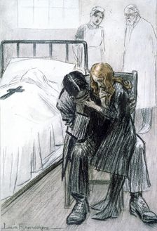 The Zeppelin Triumph: Casualty of War 1916. Artist: Louis Raemaekers